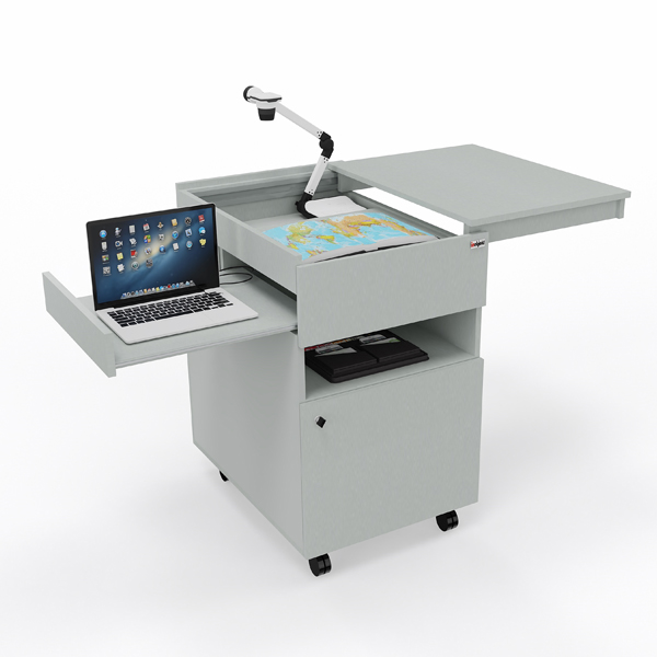 Navigation: ino.towe media trolley with notebook and document camera